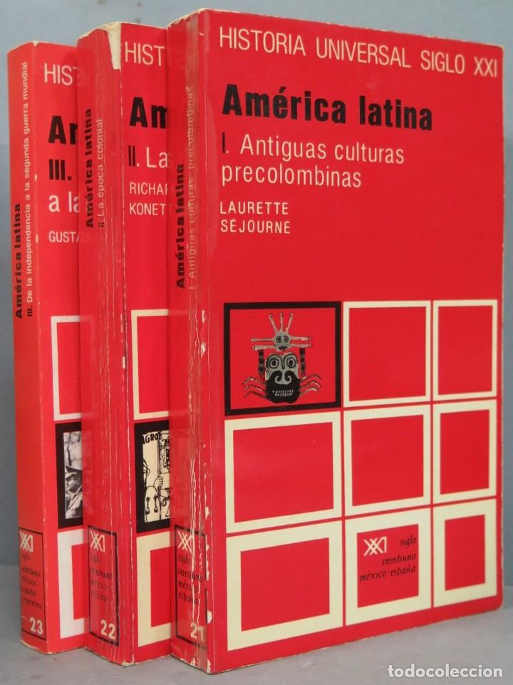 Libros de segunda mano: AMERICA LATINA. VV.AA. 3 TOMOS - Foto 1