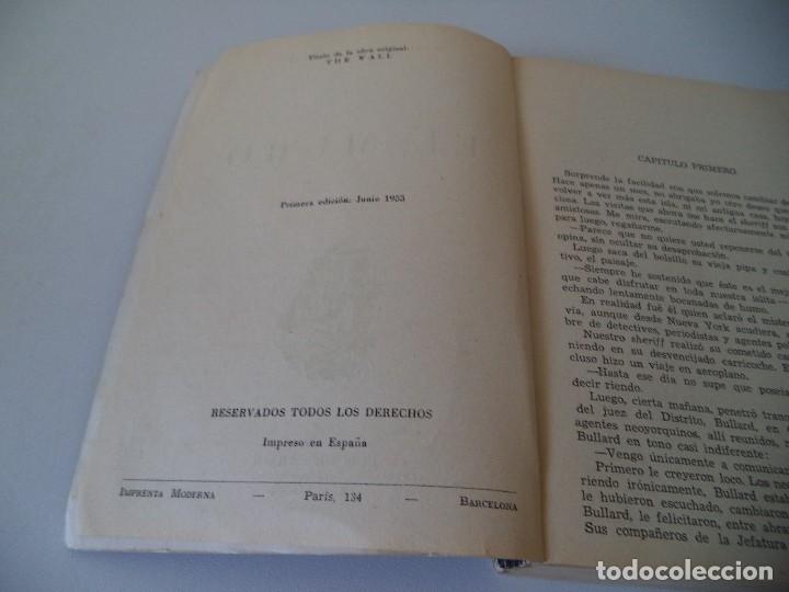 Libros de segunda mano: &rdquo;El Muro&rdquo;.Mary Roberts Rinehart. - Foto 4