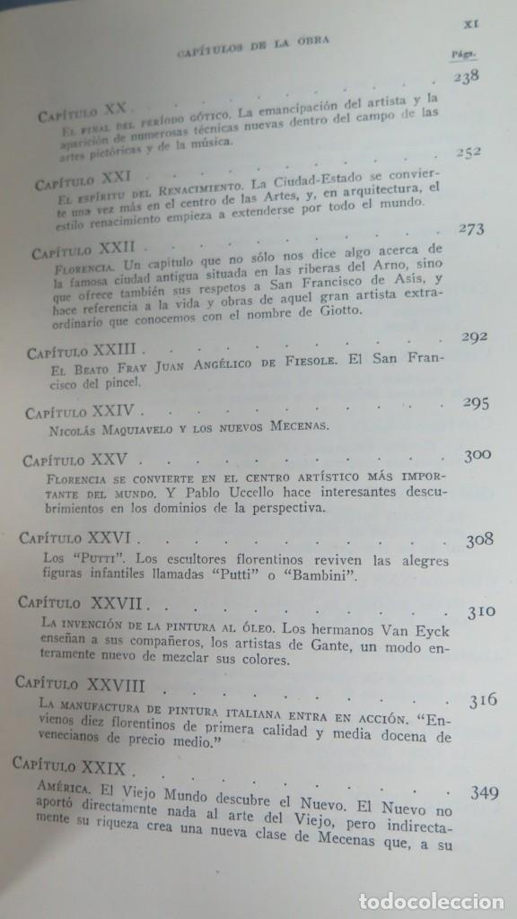 Libros de segunda mano: LAS ARTES. VAN LOON - Foto 4