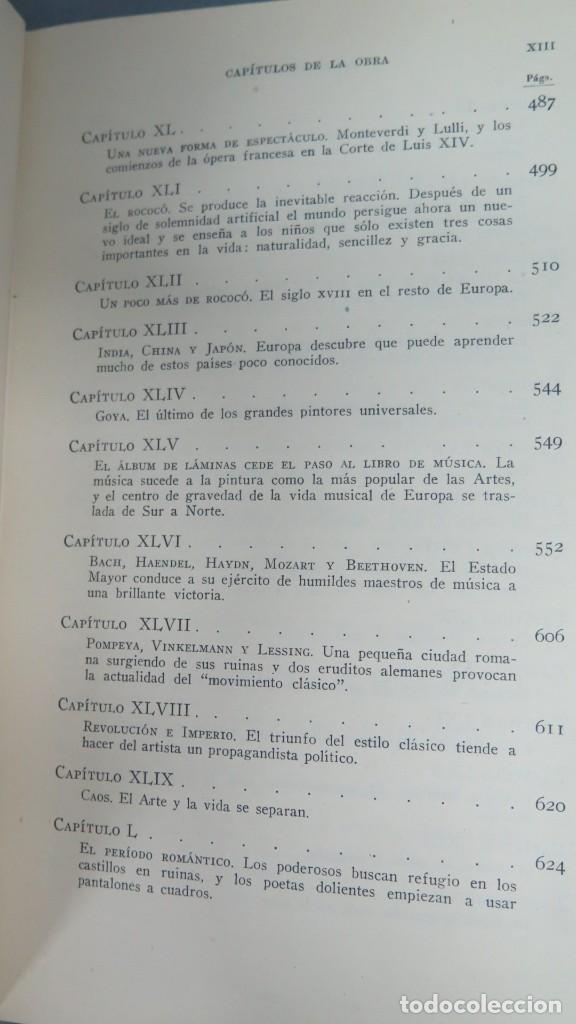 Libros de segunda mano: LAS ARTES. VAN LOON - Foto 6