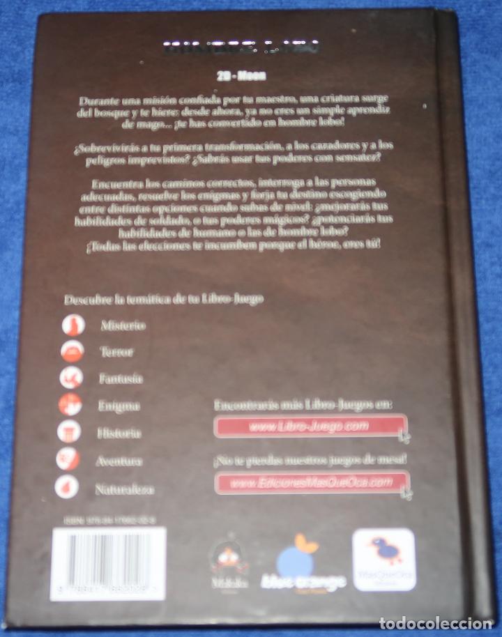 Libros de segunda mano: Hombre Lobo - El libro donde tu eres el H&eacute;roe - Maud Michel - MasQueOca Ediciones (2018) - Foto 5