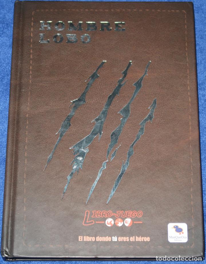 Libros de segunda mano: Hombre Lobo - El libro donde tu eres el H&eacute;roe - Maud Michel - MasQueOca Ediciones (2018) - Foto 1