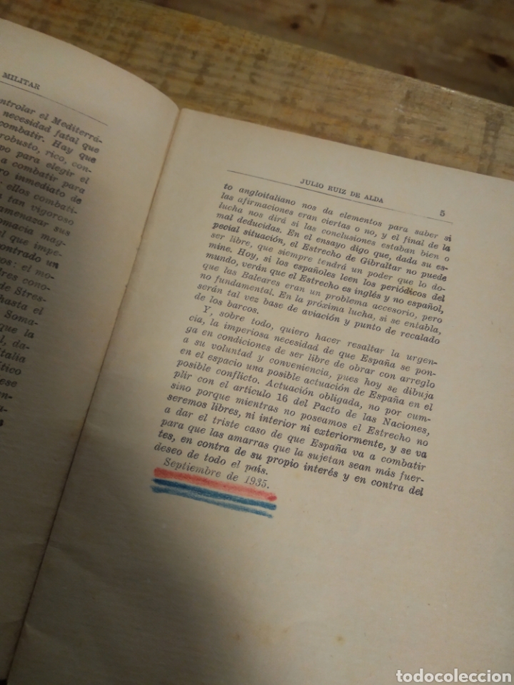 Libros de segunda mano: GIBRALTAR, CLAVE DE ESPA&Ntilde;A. JULIO RUIZ DE ALDA #CJ4 - Foto 4