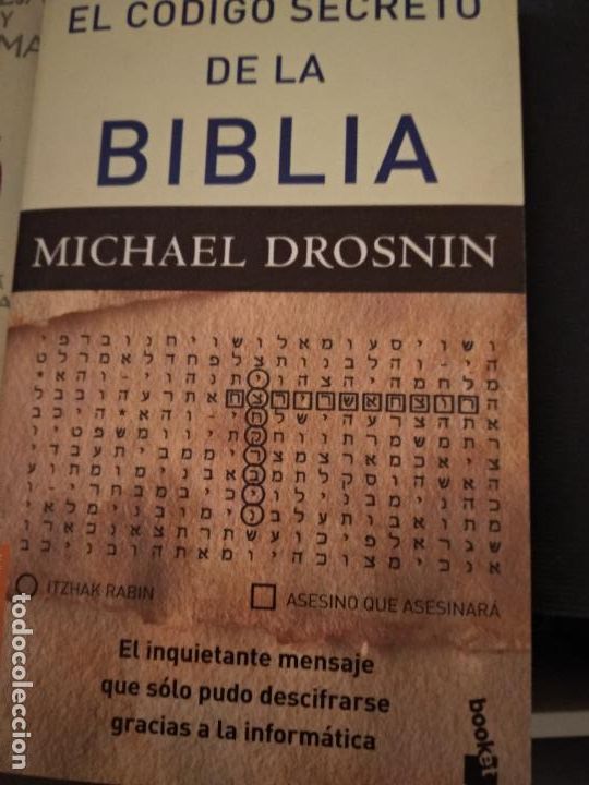 Libros de segunda mano: EL CODIGO SECRETO DE LA BIBLIA. MICHAEL DROSNIN. - Foto 1