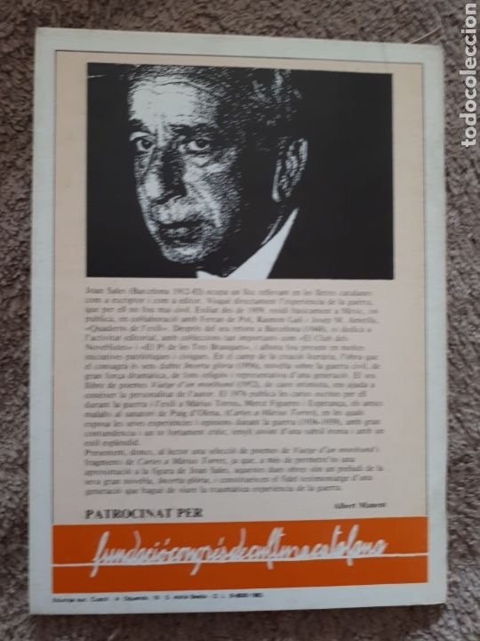 Libros de segunda mano: VIATGE DUN MORIBUND - JOAN SALES - Foto 3