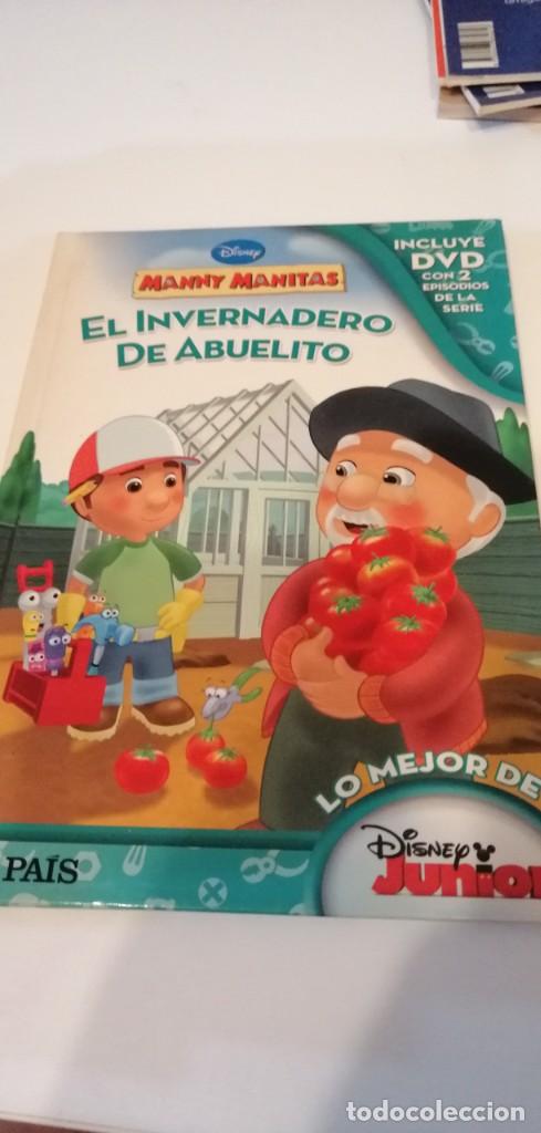 Second hand books: G-65 LIBRO MANNY MANITAS EL INVERNADERO DE ABUELITO SIN EL DVD