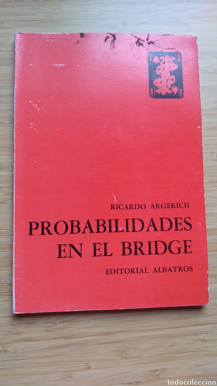 Libros de segunda mano: Probabilidades en el bridge - Ricardo Argerich - Foto 1