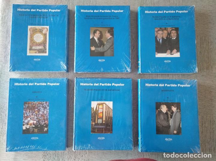 Libros de segunda mano: HISTORIA DEL PARTIDO POPULAR - ARACENA EDICIONES - COMPLETA, 6 TOMOS - Foto 2