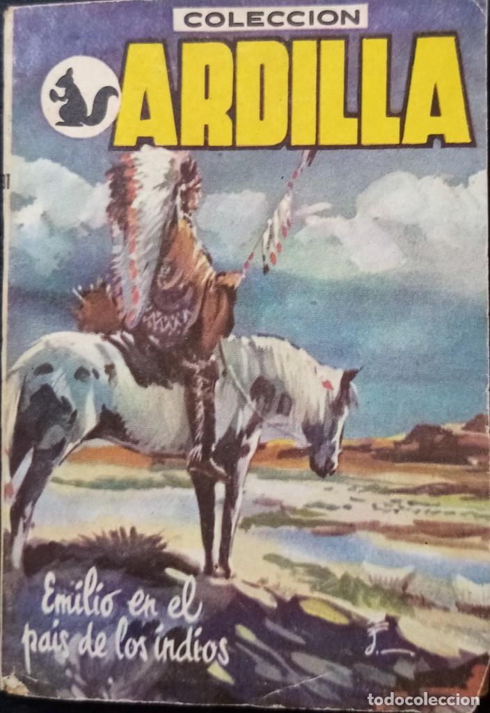 Libros de segunda mano: Emilio en el Pa&iacute;s de los Indios De la colecci&oacute;n Ardilla - Foto 1