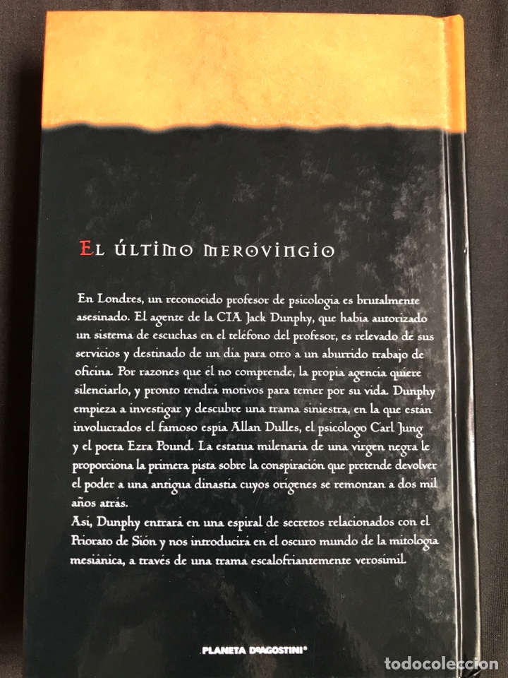 Libros de segunda mano: Libro El &uacute;ltimo Merovingio, Jim Hougan Historia - Foto 4