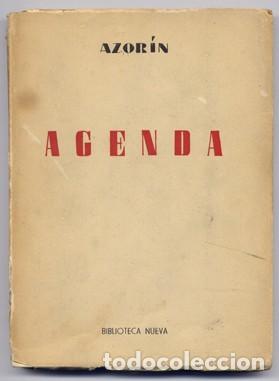 Libros de segunda mano: AZORIN. Agenda. 1959. - Foto 1