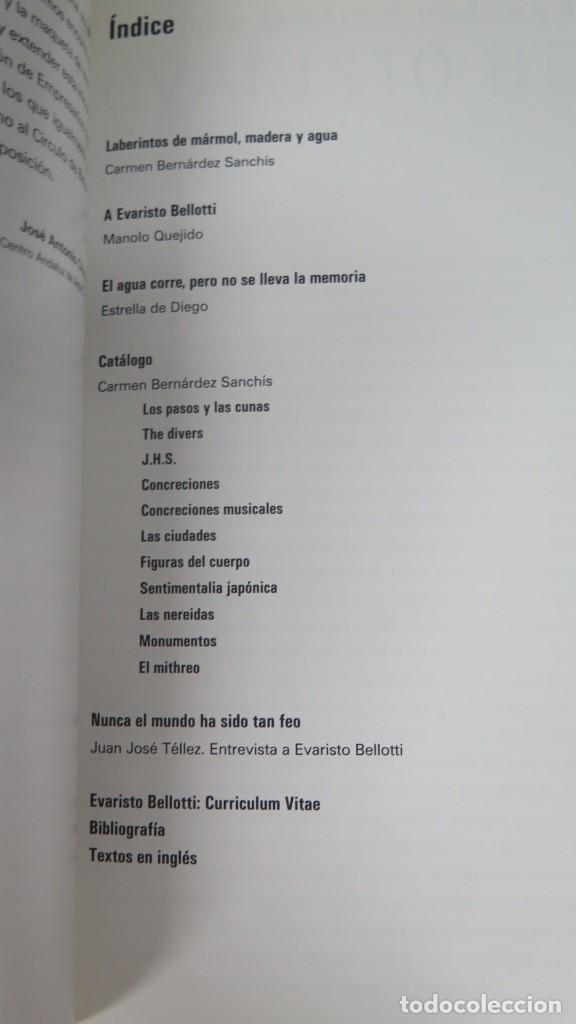 Libros de segunda mano: EL LABERINTO OBRAS 1990 - 2000. EVARISTO BELLOTTI - Foto 2
