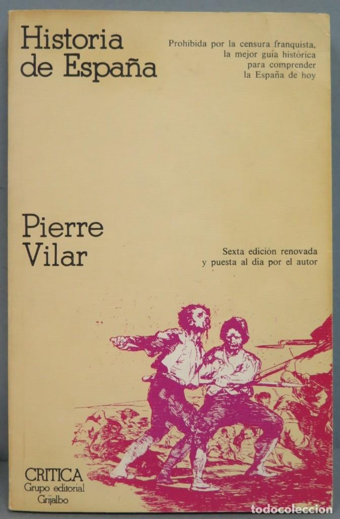 Libros de segunda mano: HISTORIA DE ESPA&Ntilde;A. VILAR - Foto 1