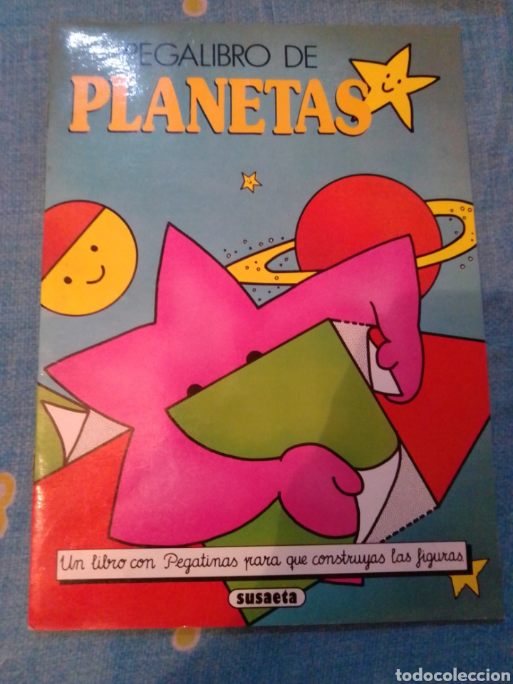 Libros de segunda mano: Pegalibro de los planetas ediciones susaeta pegatinas pegadas - Foto 1