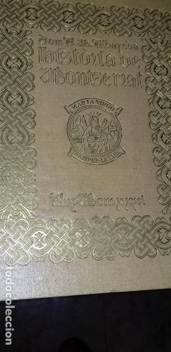 Libros de segunda mano: HISTORIA DE MONTAERRAT . DON ANSELM ALBAREDA. 1931. TEXTO EN CATALAN - Foto 1