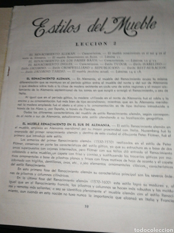 Libros de segunda mano: A&Ntilde;O 1958,CURSO CEAC EBANISTER&Iacute;A 2. - Foto 6