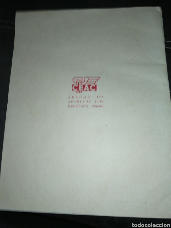 Libros de segunda mano: A&Ntilde;O 1958,CURSO CEAC EBANISTER&Iacute;A 2. - Foto 7
