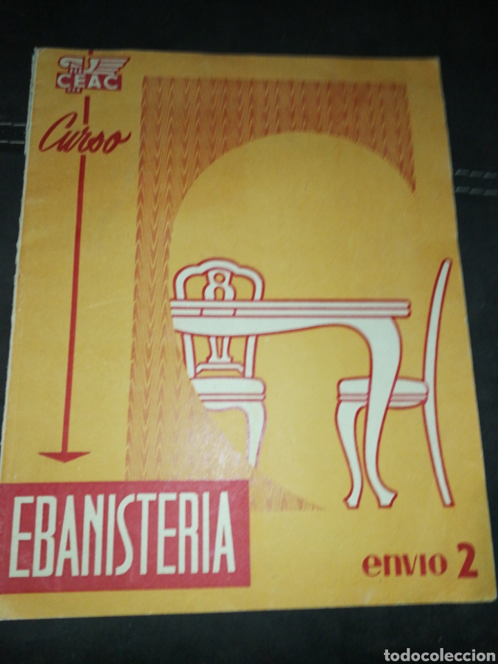 Libros de segunda mano: A&Ntilde;O 1958,CURSO CEAC EBANISTER&Iacute;A 2. - Foto 1