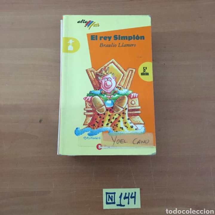 Libros de segunda mano: El Rey Simpl&oacute;n - Foto 1