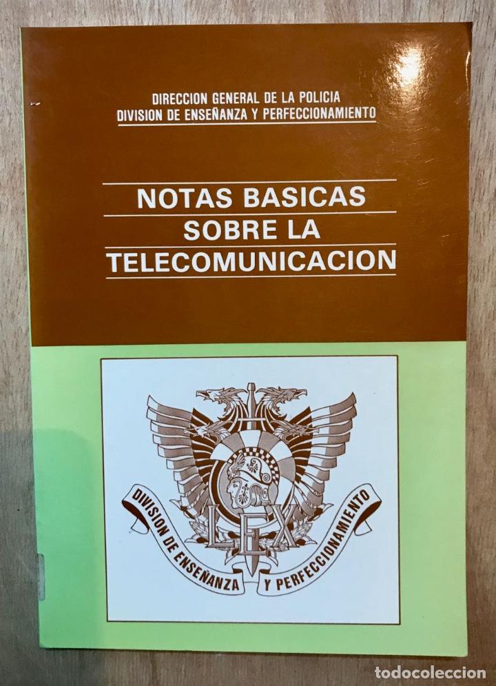 Livros em segunda m&atilde;o: NOTAS BASICAS SOBRE TELECOMUNICACIONES. DIRECCION GENERAL DE POLICIA.