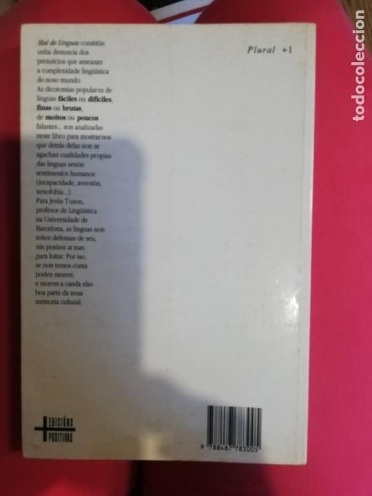 Libros de segunda mano: MAL DE L&Iacute;NGUAS. JES&Uacute;S TUS&Oacute;N. 1&ordf; EDICI&Oacute;N, 1990 - Foto 3