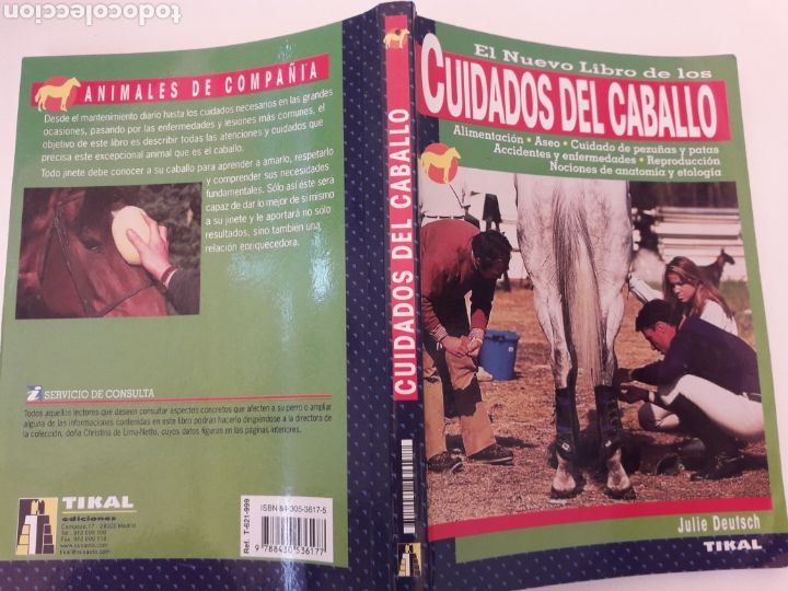 Libros de segunda mano: CUIDADOS DEL CABALLO. JULIE DEUTSCH. - Foto 4