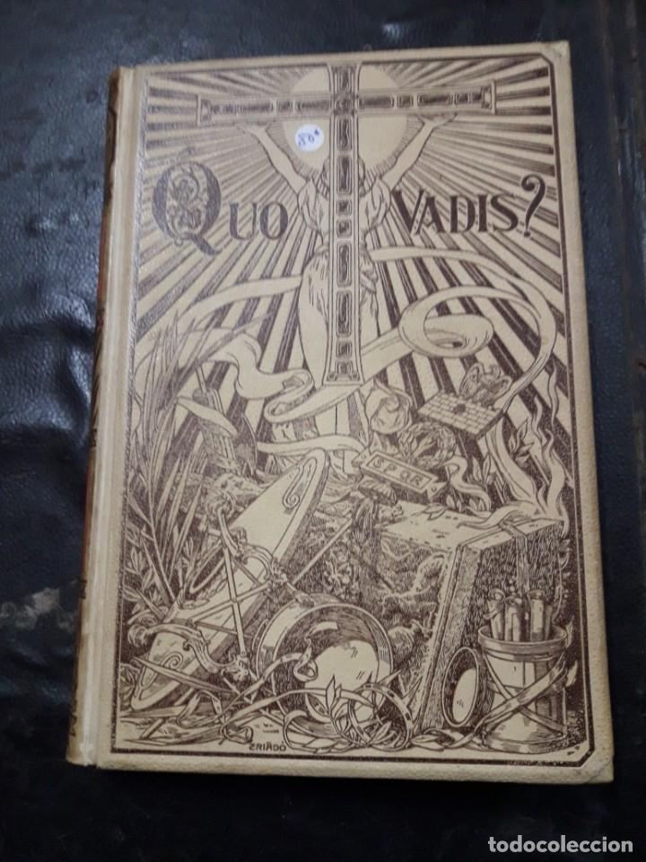 Libros de segunda mano: Quo Vadis edici&oacute;n ilustrada 1900 - Foto 1