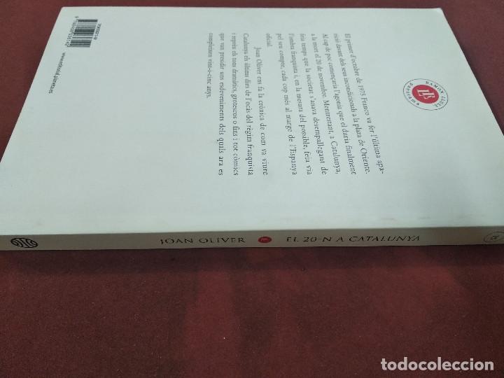 Libros de segunda mano: el 20 - N a Catalunya - joan oliver - HCB - Foto 2