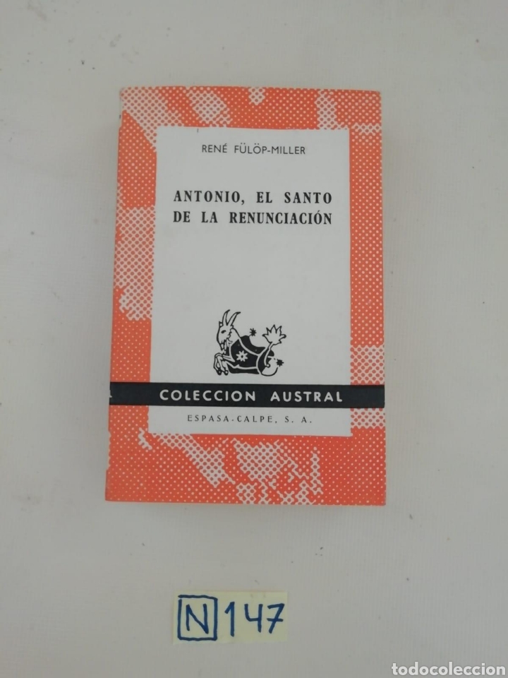 Libros de segunda mano: Antonio, El Santo De La Renunciacion - Foto 1