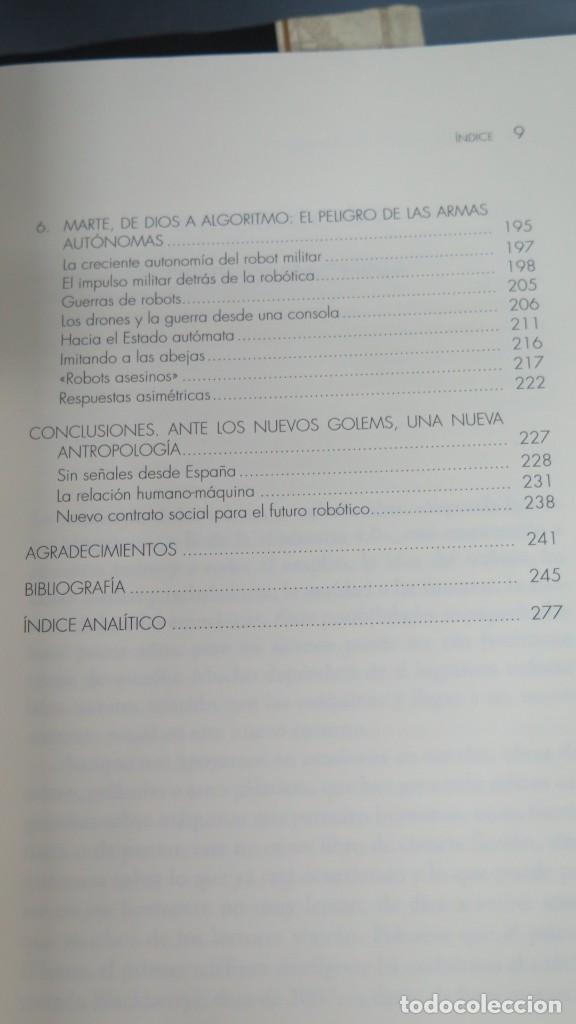 Libros de segunda mano: LA IMPARABLE MARCHA DE LOS ROBOTS. ORTEGA - Foto 4