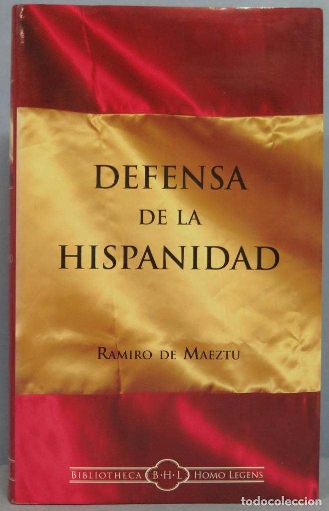 Libros de segunda mano: DEFENSA DE LA HISPANIDAD. RAMIRO DE MAEZTU. HOMO LEGENES - Foto 1