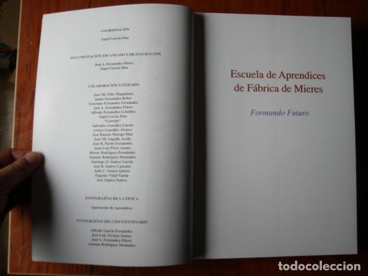 Libros de segunda mano: LIBRO ESCUELA DE APRENDICES DE FABRICA DE MIERES - Foto 4