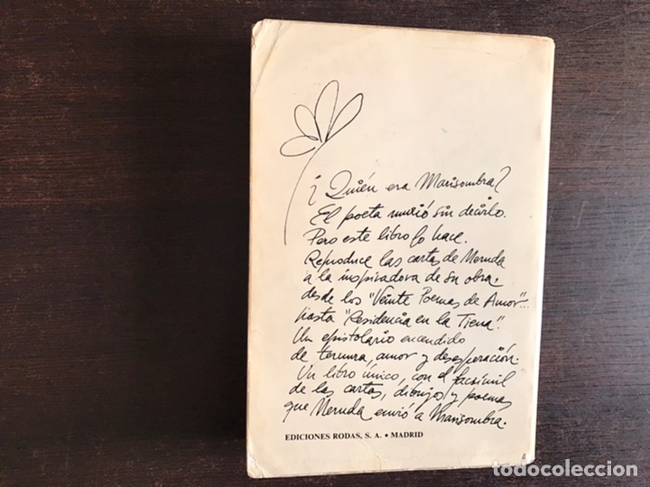 Libros de segunda mano: Cartas de amor de Pablo Neruda - Foto 2