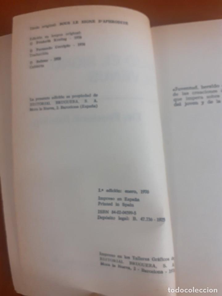 Libros de segunda mano: primera Edicion del Libro Bajo el signo de venus de Frederick Koning - Foto 3