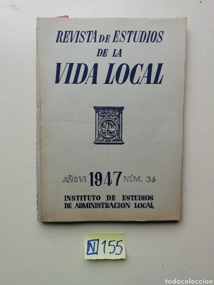Libros de segunda mano: Revista De Estudios De La Vida Local - Foto 1