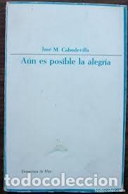 Libros de segunda mano: a&uacute;n es posible la alegr&iacute;a Jos&eacute; M. Cabodevilla - Foto 1