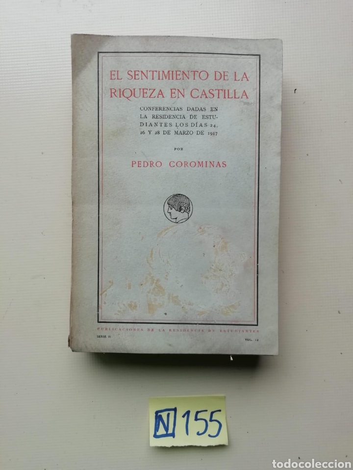 Libros de segunda mano: El Sentimiento De La Riqueza En Castilla - Foto 1