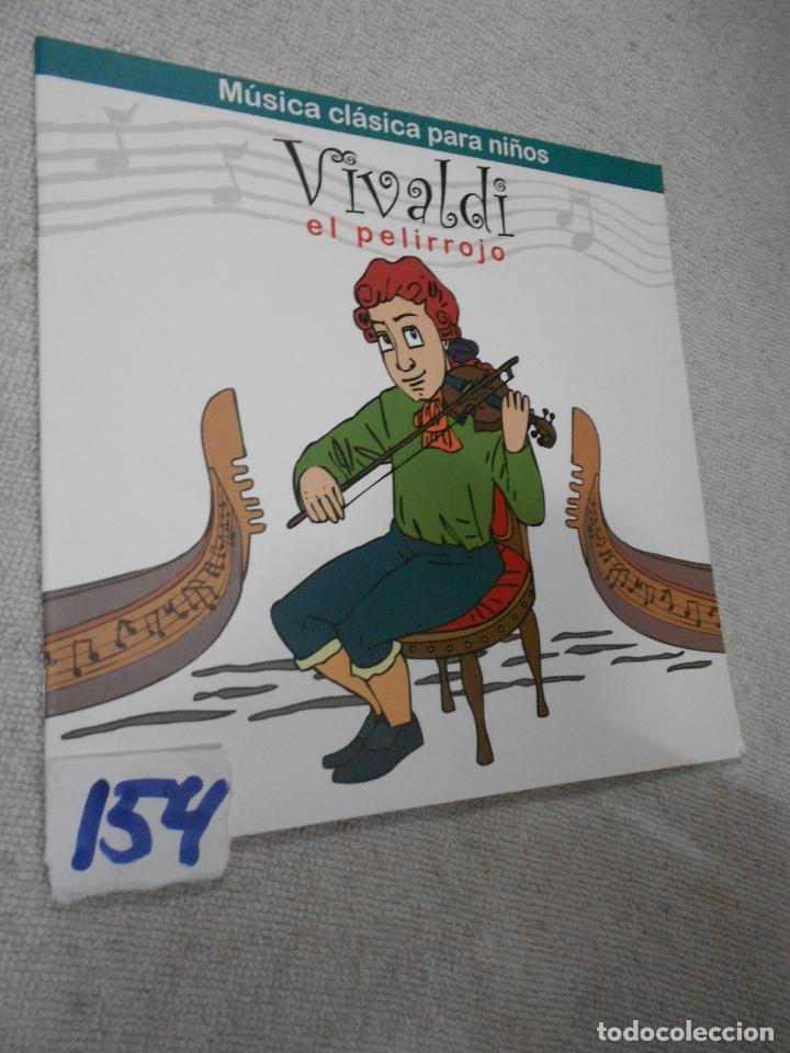Libros de segunda mano: MUSICA CLASICA PARA NI&Ntilde;OS - VIVALDI EL PELIRROJ CON CD