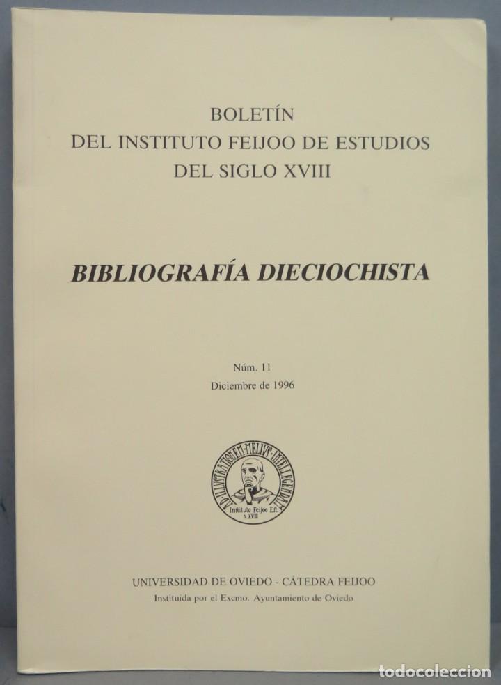 Libri di seconda mano: BIBLIOGRAFIA DIECIOCHISTA. N&ordm; 11