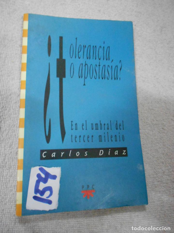 Second hand books: &iquest;TOLERANCIA O APOSTASIA?