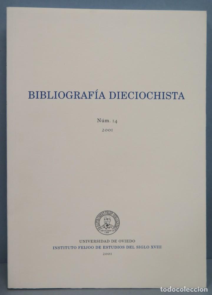 Libros de segunda mano: BIBLIOGRAFIA DIECIOCHISTA. N&ordm; 14 - Foto 1