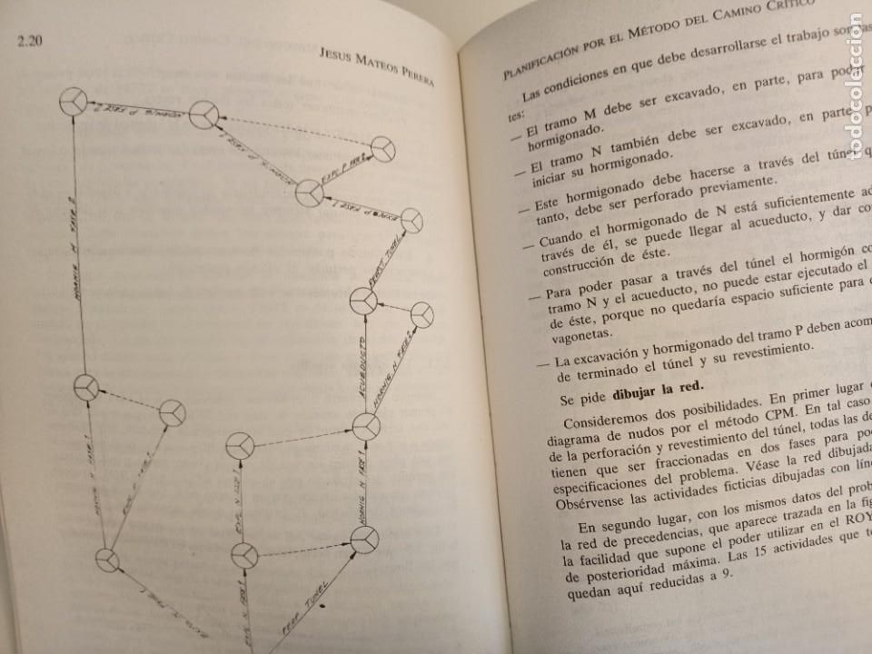 Libros de segunda mano: LA PROGRAMACION EN LA CONSTRUCCION, EL PERT EN VERSION COMPLETA, INGENIERIA / ENGINEERING, 1989 - Foto 2