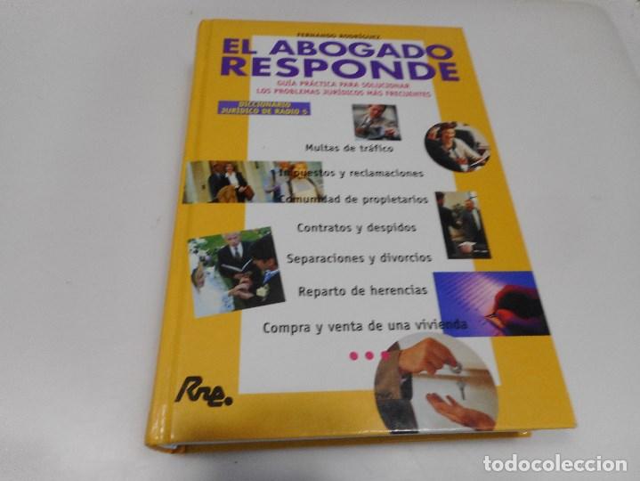 Libros de segunda mano: FERNANDO RODR&Iacute;GUEZ El abogado responde Q2252T - Foto 1