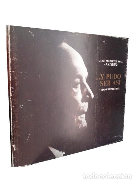 Libros de segunda mano: Y PUDO SER AS&Iacute; ( Divertimento). Azor&iacute;n - Foto 1