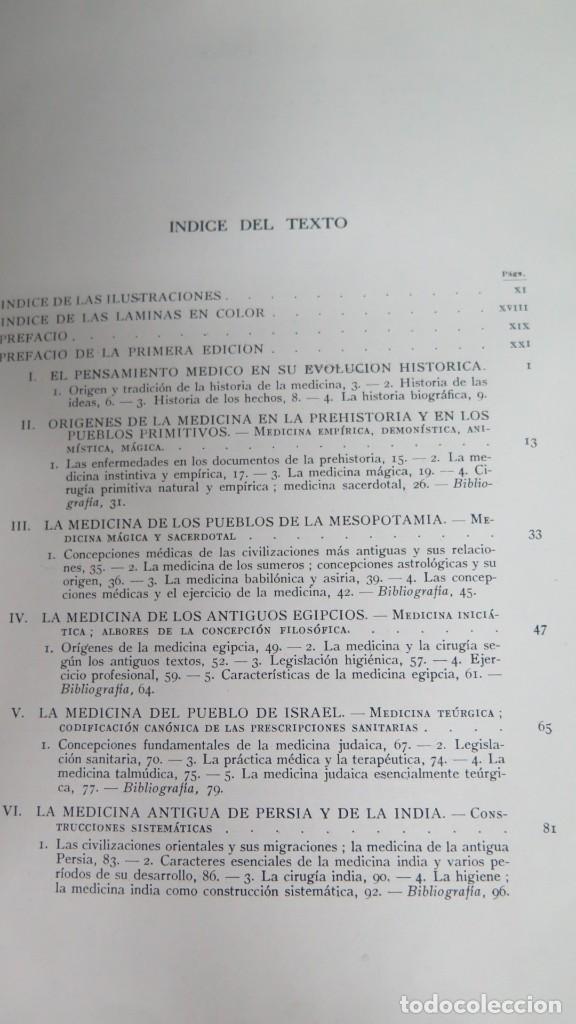 Libros de segunda mano: HISTORIA DE LA MEDICINA. CASTIGLIONI - Foto 3