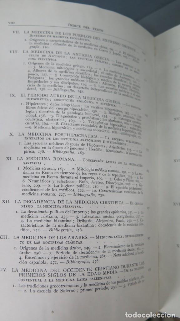 Libros de segunda mano: HISTORIA DE LA MEDICINA. CASTIGLIONI - Foto 4