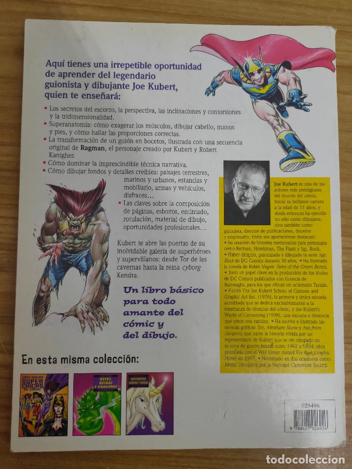 Libros de segunda mano: C&oacute;mo dibujar c&oacute;mics: superh&eacute;roes (Joe Kubert) - Foto 2