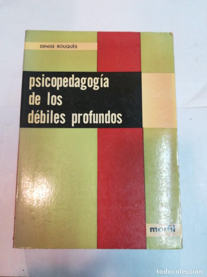 Libros de segunda mano: DENISE ROUQU&Eacute;S Psicolog&iacute;a de los d&eacute;biles profundos S179AT - Foto 1
