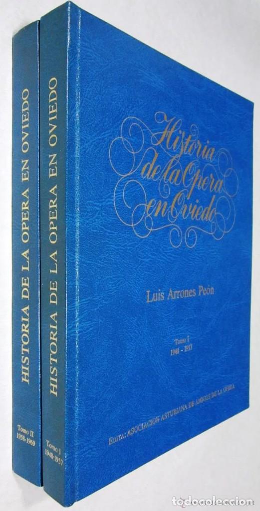 Libros de segunda mano: LIBROS TOMOS I y II HISTORIA DE LA OPERA EN OVIEDO - Foto 1