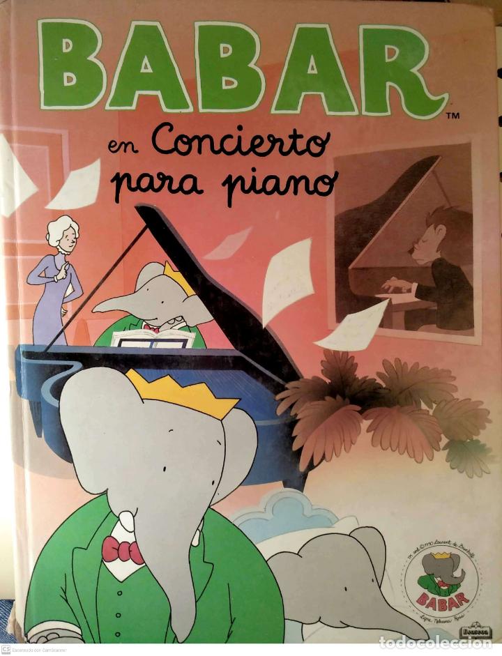 Libros de segunda mano: Babar en concierto para piano. Beascoa. - Foto 1